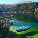 Blue Lake New Zealand crystal clear water 80 meters visibility nature lake