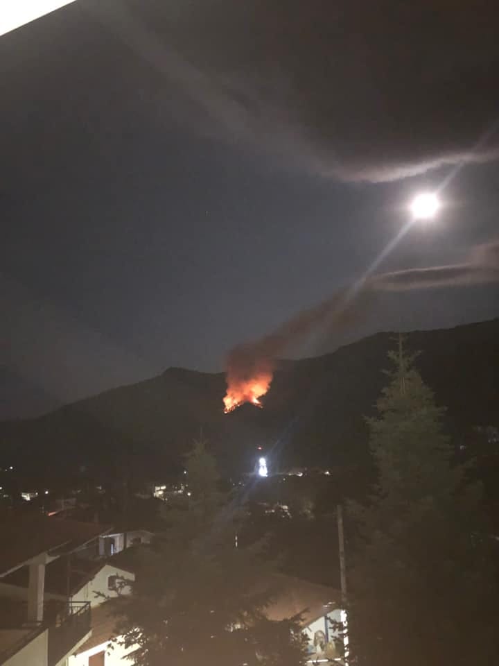 Φωτιά στη Θάσο