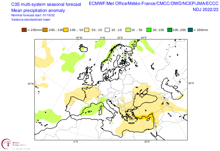 Υετός-Ευρώπη