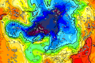 Χάρτης θερμοκρασίας στα 850mb