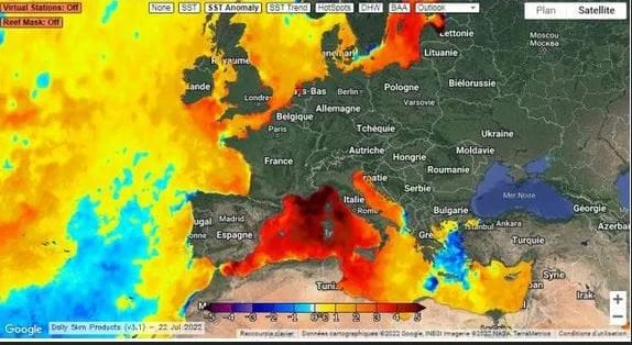 Καυσωνας-Μεσογείου