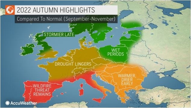 Φθινόπωρο 2022 Accuweather