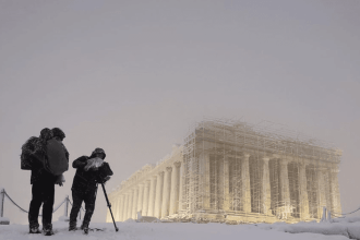Χιόνια Ακρόπολη