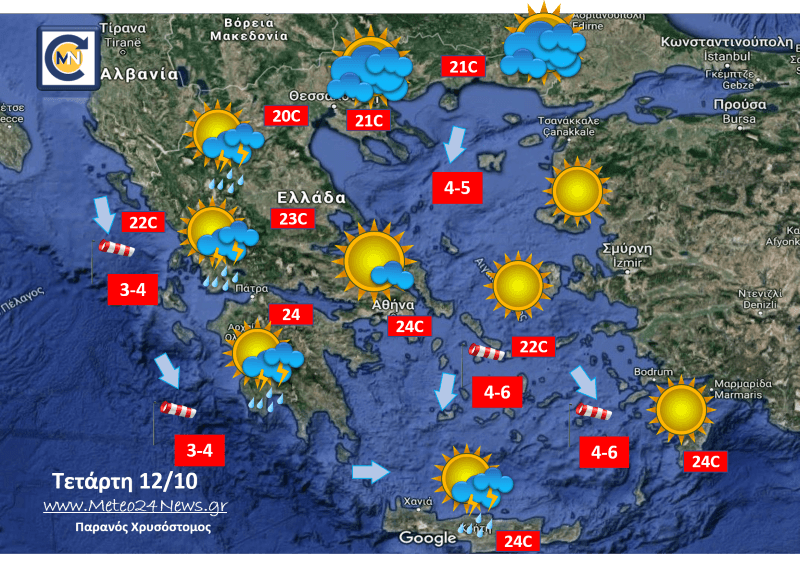 Χάρτης πρόγνωσης