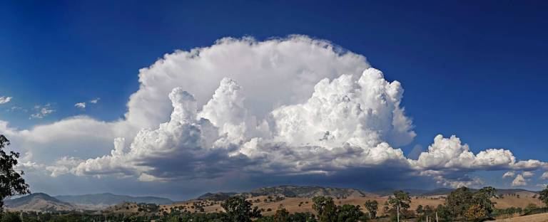 cumulonimbus cloud anvil top thunderstorm towering storm cloud