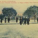 Σπάνια ιστορική φωτογραφία χιονισμένης Πάτρας από τις αρχές του 20ού αιώνα