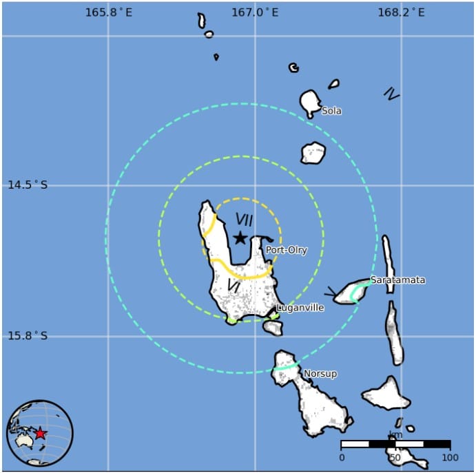 Ειρηνικός σεισμός