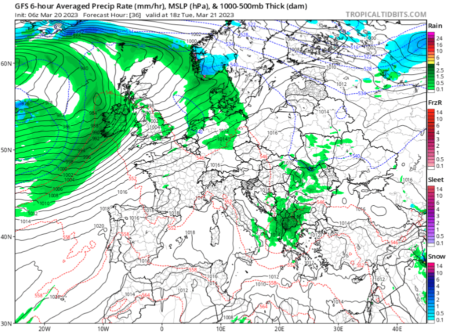 Χάρτης υετού