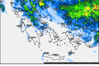 Χάρτης βροχής