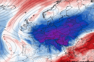 Χάρτης θερμοκρασίας στα 850mb