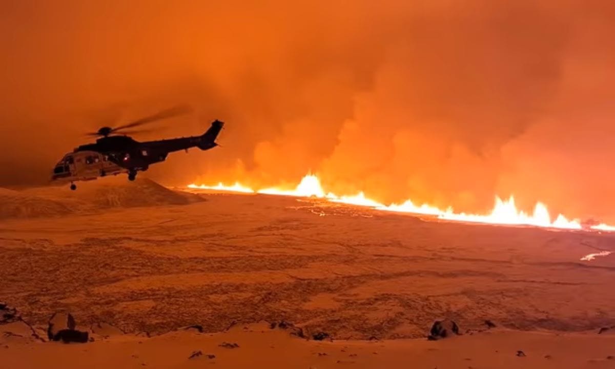 Έκρηξη ηφαιστείου στην Ισλανδία