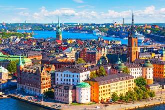 Stockholm Sweden live webcam city view