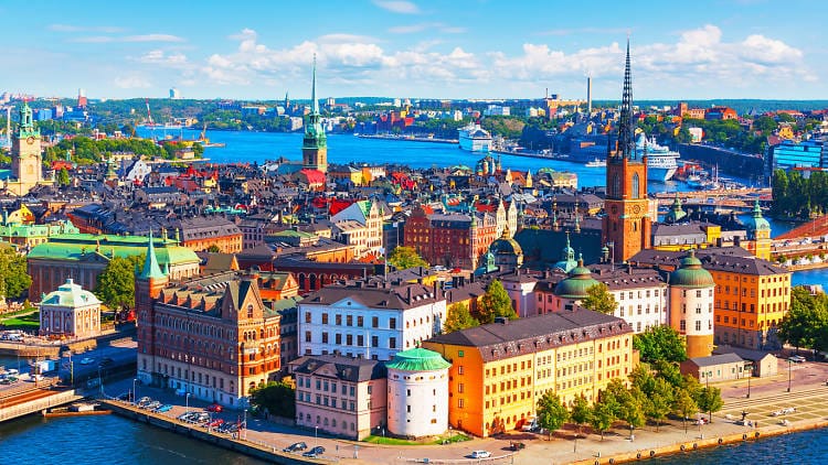 Stockholm Sweden live webcam city view