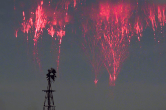 ellyfish shaped red sprites upper atmosphere lightning phenomenon night sky