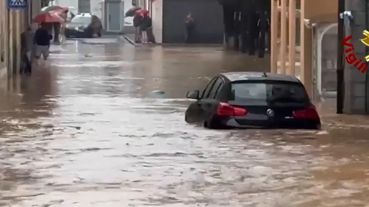 Northern Italy Slammed With Torrential Rain