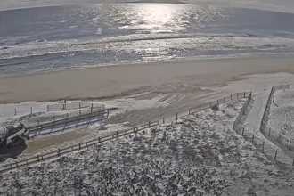 Ocean City Maryland live cam showing beach and oceanfront view