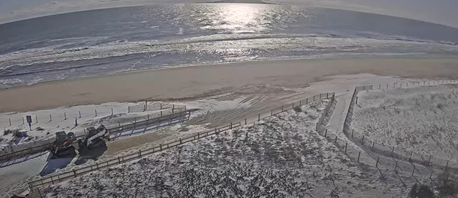 Ocean City Maryland live cam showing beach and oceanfront view