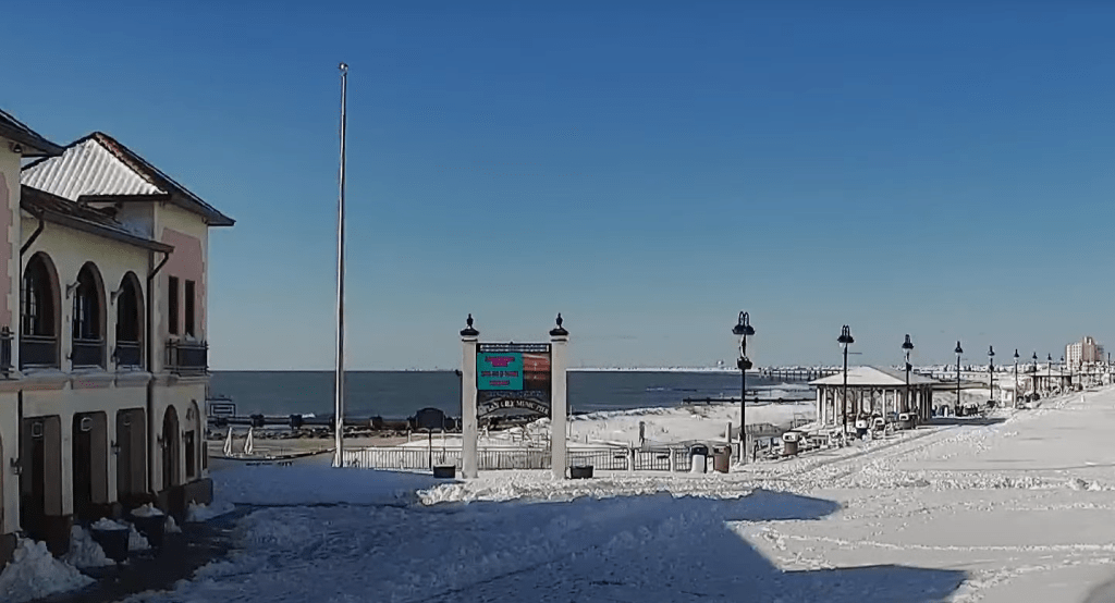 Ocean City Music Pier live cam showing boardwalk view in New Jersey