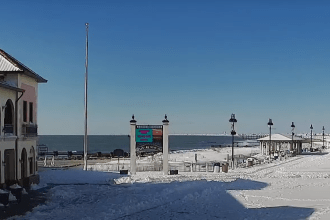 Ocean City Music Pier live cam showing boardwalk view in New Jersey