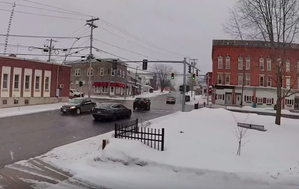 Adams New York live cam showing Arbor Park and downtown village view