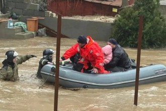 Πλημμυρισμένες περιοχές στο Νταγκεστάν και την Τσετσενία μετά από έντονες βροχοπτώσεις στον Βόρειο Καύκασο