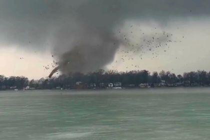 tornado damage in Michigan after severe storms