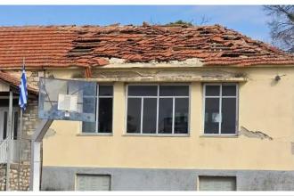 ζημιές σε κτίρια μετά από σεισμό στην Ήπειρο