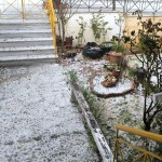 Χαλαζόπτωση στην Κρήτη με καταιγίδα και ζημιές σε καλλιέργειες στο Ηράκλειο