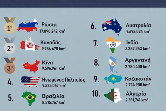 μεγαλύτερες χώρες κόσμου