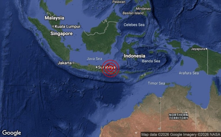 Bali Sea Earthquake Today: M5.1 Quake Near Mataram, Indonesia