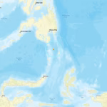 The tremor struck off the remote northern Talaud islands at a depth of 99km. (Image: USGS)